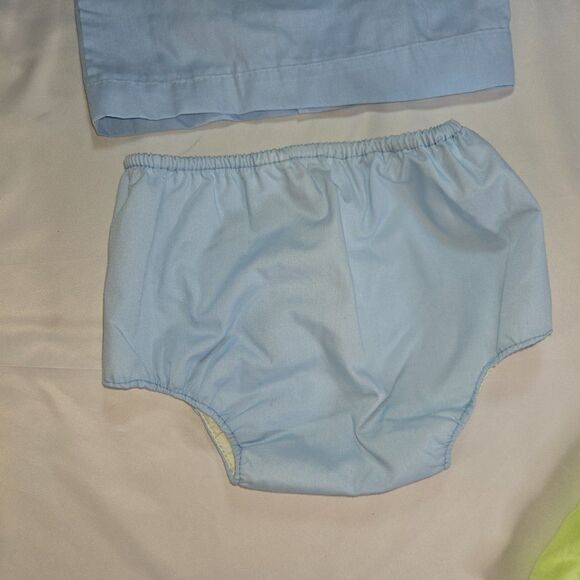 Infant Boy's 9-12 Month Summer Formal Dress Two-Piece Sets Yellow Blue Green - Picture 11 of 16